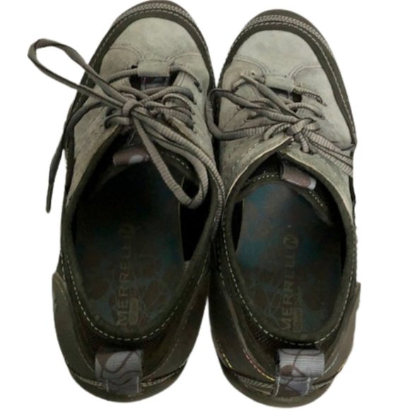 Merrell Mimosa Suede Lace Up Performance Shoes - Blue - 9 - Picture 4 of 12